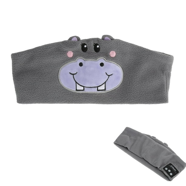 Diadema Diadema Para Dormir Auriculares Sport De Auriculares Suaves Con Patrones De Animales Para Niños