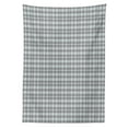 thumbnail image 3 of Ambesonne Abstract Tablecloth Rectangular Table Cover, Symmetry Fashion Image, 60"x90", Pale Blue Grey, 3 of 4
