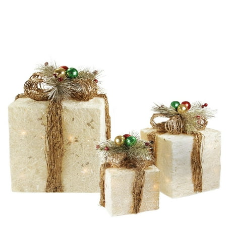 northlight 3 piece sisal gift boxes pre lit christmas yard decoration set - Walmart Christmas Yard Decorations northlight 3 piece sisal gift boxes pre lit christmas yard decoration set - Walmart Christmas Yard Decorations
