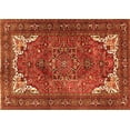 thumbnail image 1 of Ahgly Company Indoor Rectangle Persian Orange Traditional Area Rugs, 7' x 9', 1 of 1