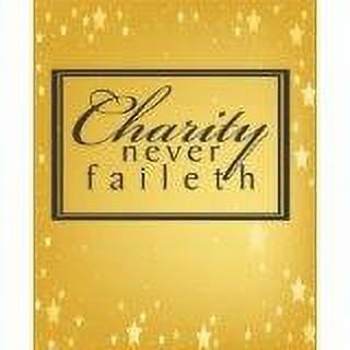 Do It Yourself Wall Decal Sticker Charity Never Faileth Living Room Do It Yourself Wall Decal Sticker Charity Never Faileth Living Room