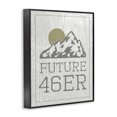 thumbnail image 2 of Stupell Industries Farmhouse Future 46er Hiking Adirondacks Black Framed Giclee Art, 11 x 14, by Lil' Rue, 2 of 7