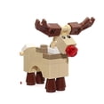 thumbnail image 1 of Minifigura navideña LEGO Animal Reno Rudolph con nariz roja 10245, 1 of 10