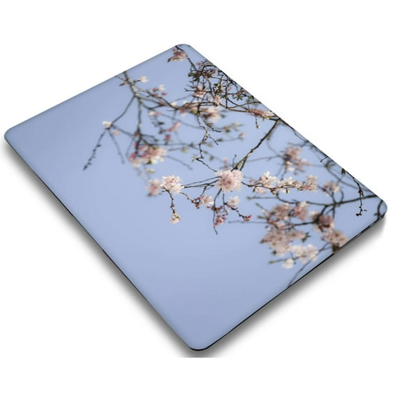 KSK KAISHEK Hard Case Cover Only for 2018 2019 2020 2021 2022 Rel. MacBook Air 13 inchs with Touch ID USB Type-C Model: A2337 m1/A2179/A1932 Flower 1135 + Black Keyboard Cover