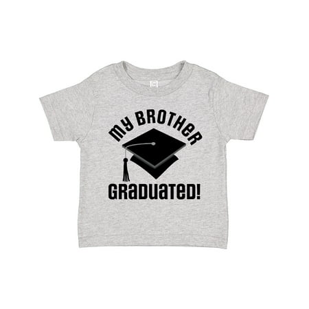 

Inktastic My Brother Graduated Boys or Girls Toddler T-Shirt