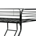 thumbnail image 4 of DreamBuck Bunk Beds Twin over Full Size, Metal Bunk Bed with 2 Side Ladders and Full-Length Guardrails, Twin over Full Bunk Bed for Teens and Adults, Noise Free, Easy Assembly, Silver, 4 of 8