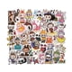 thumbnail image 4 of 50 stickers de Labubu de Pop Mart Decal para decorar portátiles, puertas de garaje, refrigeradores, guitarras, autos, álbumes de recortes, skateboards, maletas, motos y tablas de snowboard, 4 of 8