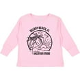 thumbnail image 3 of Inktastic Summer Vacation Mode Delray Beach Florida Boys or Girls Long Sleeve Toddler T-Shirt, 3 of 5