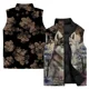 thumbnail image 3 of Chaquetas de invierno para hombre, chaleco con estampado de tigre azul fresco, sin mangas, chaleco de algodón térmico para hombre, chaqueta informal cómoda, chalecos, ropa, 3 of 5