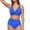 X1 BU2, variant on Women High Waisted Bikini Sets Two Piece Swimsuit Push Up Twist Front Ruched Bathing Suit