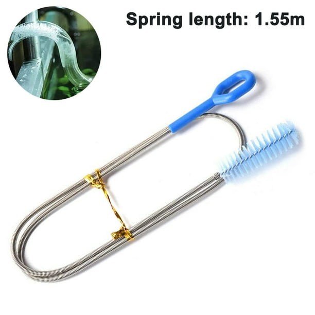 Flexible Drain BrushDouble Ended Stainless Steel Long Pipe Cleaners