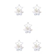 thumbnail image 3 of Advancent Colgante de Navidad Campana de estrella Decoración impermeable Fiesta Decoración de Navidad Type2 NO2, 3 of 6