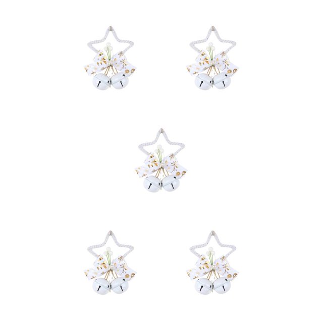 Bearachild Colgante de Navidad Campana de estrella Decoración impermeable Festival temático Atmósferas de vacaciones Decoración de Navidad elegante para Type2 NO2 Bearachild CBP443016