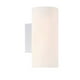 thumbnail image 3 of Estevez, Luminario de muro PRISMA, Color blanco, Foco G9, 110×140×240 mm, 3 of 7