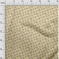 thumbnail image 3 of oneOone Velvet Light Yellow Fabric Jacobean Floral Sewing Craft Projects Fabric Prints By Yard 58 Inch Wide, 3 of 4