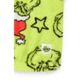 thumbnail image 3 of Dr. Seuss The Grinch Girls' Graphic Print Quarter Zip Fleece Pullover, Sizes 4-16, 3 of 3