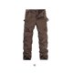 thumbnail image 3 of Qarigey Pantalón cargo Transpirable y cómodo Aplicación amplia Hecho con pantalones cargo para hombre de algodón Prendas para la parte inferior del cuerpo cafe 42, 3 of 6