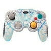 dreamGEAR i.GLOW Wireless Controller - Gamepad - wireless - white - for Nintendo GAMECUBE, Nintendo Wii