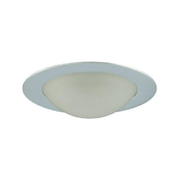 Jesco Lighting TM315CH Aperture Low Voltage Shower Trim with Frosted Dome Chrome Finish 3 in.