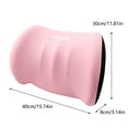thumbnail image 3 of High Density Car Lumbar Support Cushion, Pressure Reducing Memory Foam, Ergonomic Backrest for Driving, Office and Home Use, Universal Fit, 3 of 9