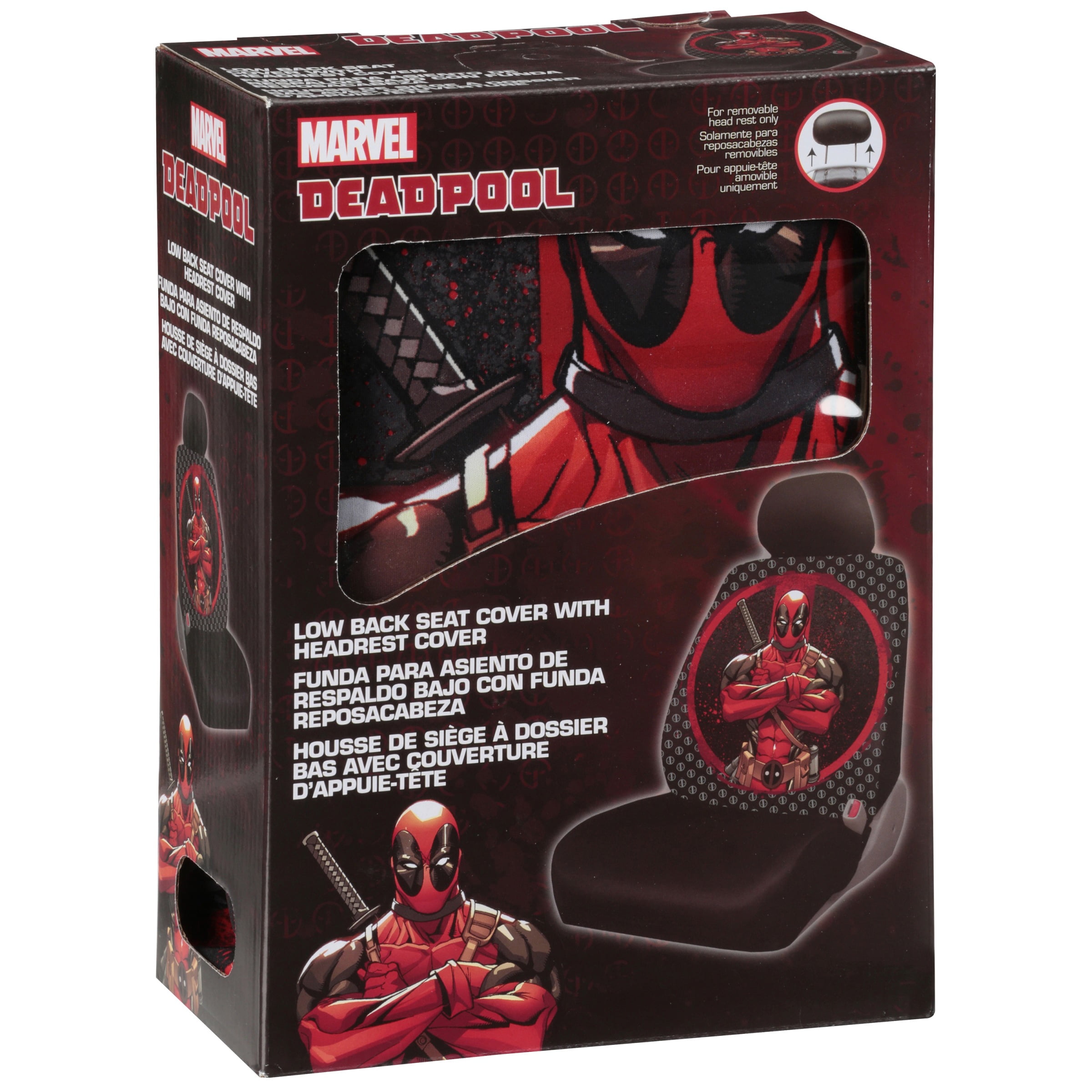 deadpool seat covers walmart