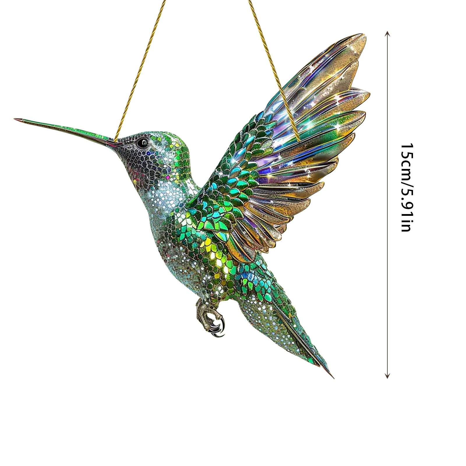 Sheremart Spirit Birds, Outfany Bird Sun Catchers Yifare Acrylic ...