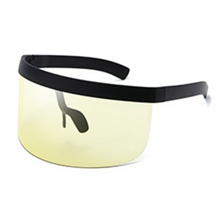 

One-piece glasses Large Lens Anti-peeping Anti-foaming Anti-ultraviolet Protective Sunglasses