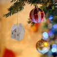 thumbnail image 1 of Ceramic Christmas Mini Snowhouse Ornament Uniquely Embodies Atmospheric Holiday And Exquisite Design. for Chandelier, 1 of 6