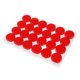 thumbnail image 2 of Frascos transparentes 12x 20g Frascos vacíos para arte de uñas Acrílico Artesanía Granos Botella de maquillaje , Rojo 24pcs 10g Baoblaze Estuche de maquillaje vacío, 2 of 8