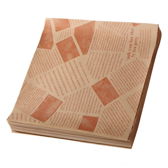 ACDANC 100 Sheets Paper Sheets Sandwich Wrapping Paper Greaseproof Air Fryer Food Basket Liners