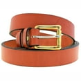 thumbnail image 3 of Orion Leather 1 1/4" Chestnut English Bridle Leather Belt Nickel-Free, 3 of 4