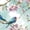 Color 2, variant on Chinoiserie Peel and Stick Wallpaper Circular Chinoiserie Watercolor Art Birds Cherry Blossom Beauty Wall Paper 17.7in x 9.8ft Self Adhesive Removable Renter Friendly Wallpaper for Bedroom Cabinets