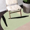 thumbnail image 3 of 11X11 Wool Rug, Green Color, Bed, Living room, Round Carpet, Geometric Carpet, Tufted Rugs, 3 of 7