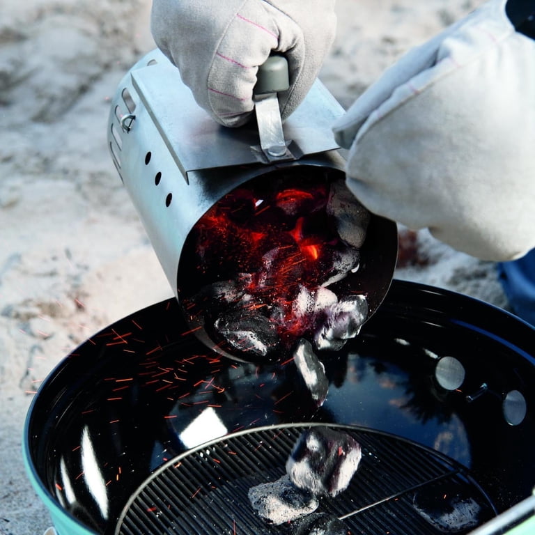 Weber 7447 RapidFire Grill Flame Starter, Compact Aluminized