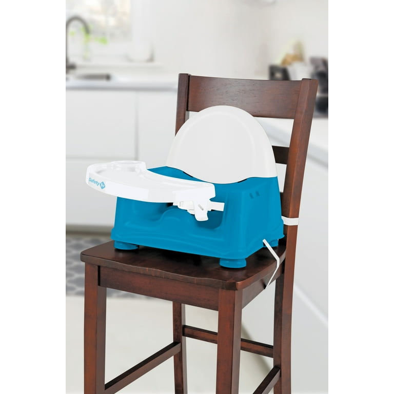 Safety 1st Easy Care Swing Tray Feeding Booster, Toddler Blue