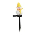 thumbnail image 1 of Luz solar de de Navidad para exteriores/luz LED de estaca de muñeco de nieve/luz solar decorativa para jardín/decoración navideña Amarillo, 1 of 7