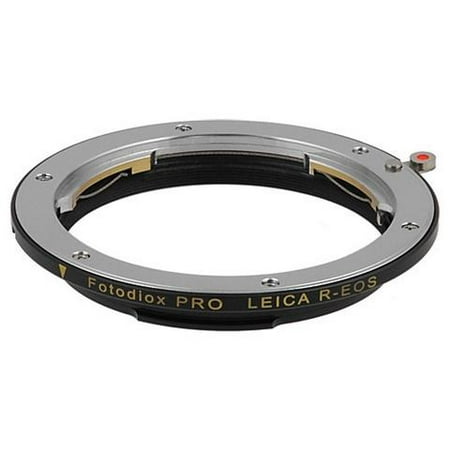 Fotodiox Pro Lens Mount Adapter - Leica R SLR Lens to Canon EOS (EF, EF-S) Mount SLR Camera Body, with Focus Confirmation