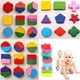 thumbnail image 4 of Rompecabezas de Bloques de Geometría Juguetes Educativos Juguetes de #B CUTICAT Juguetes de madera, 4 of 7