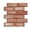 Brown, variant on 10PCS 3D Brick Wall Stickers, Art Self-Adhesive Foam Brick Wall Panel, Brick Peel and Stick Wallpaper Removable and Waterproof Wall Tiles for Interior Wall Decor, 12"x12"