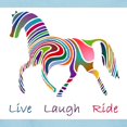 thumbnail image 3 of CafePress - Rainbow Horse Gift Women's Light T Shirt - Women's Classic T-Shirt, 3 of 4