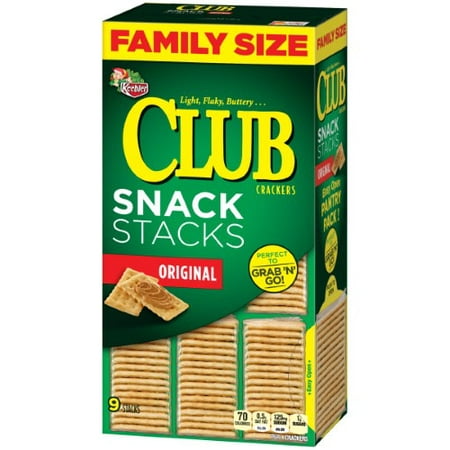 Keebler Snack Stacks Crackers (Ten Best Cracker Toppings)