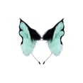 thumbnail image 2 of Halloween Accessories, Furry Animal Ears, Plush Ear Headbands, Fox Headband, 11X8 in Faux Mint and Black Animal Ear Headwear For, Dress Up, and Holiday Party Use, 2 of 6
