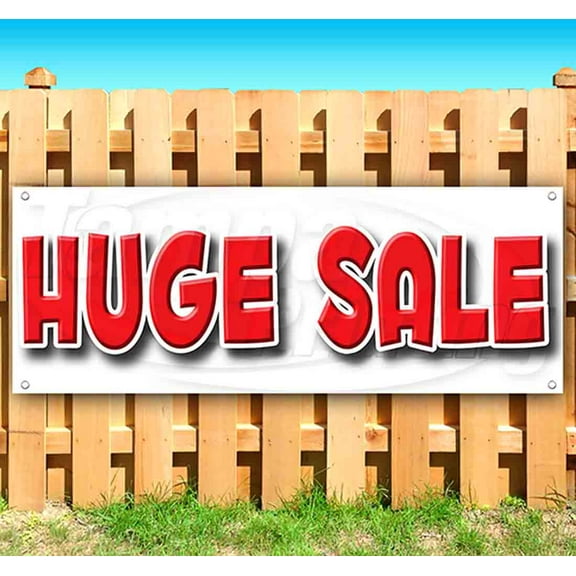 Huge Sale 13 oz Vinyl Banner With Metal Grommets