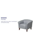 thumbnail image 4 of Flash Furniture HERCULES Imperial Series Gray LeatherSoft Chair, 4 of 12
