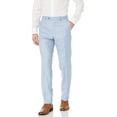 thumbnail image 6 of Adam Baker by Needle & Stitch 12965 Mens 3-Piece Peak Lapel Modern Fit Suit- Light Blue - 48R, 6 of 7