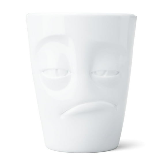 Coffee Mug with Handle, Snoozy Face