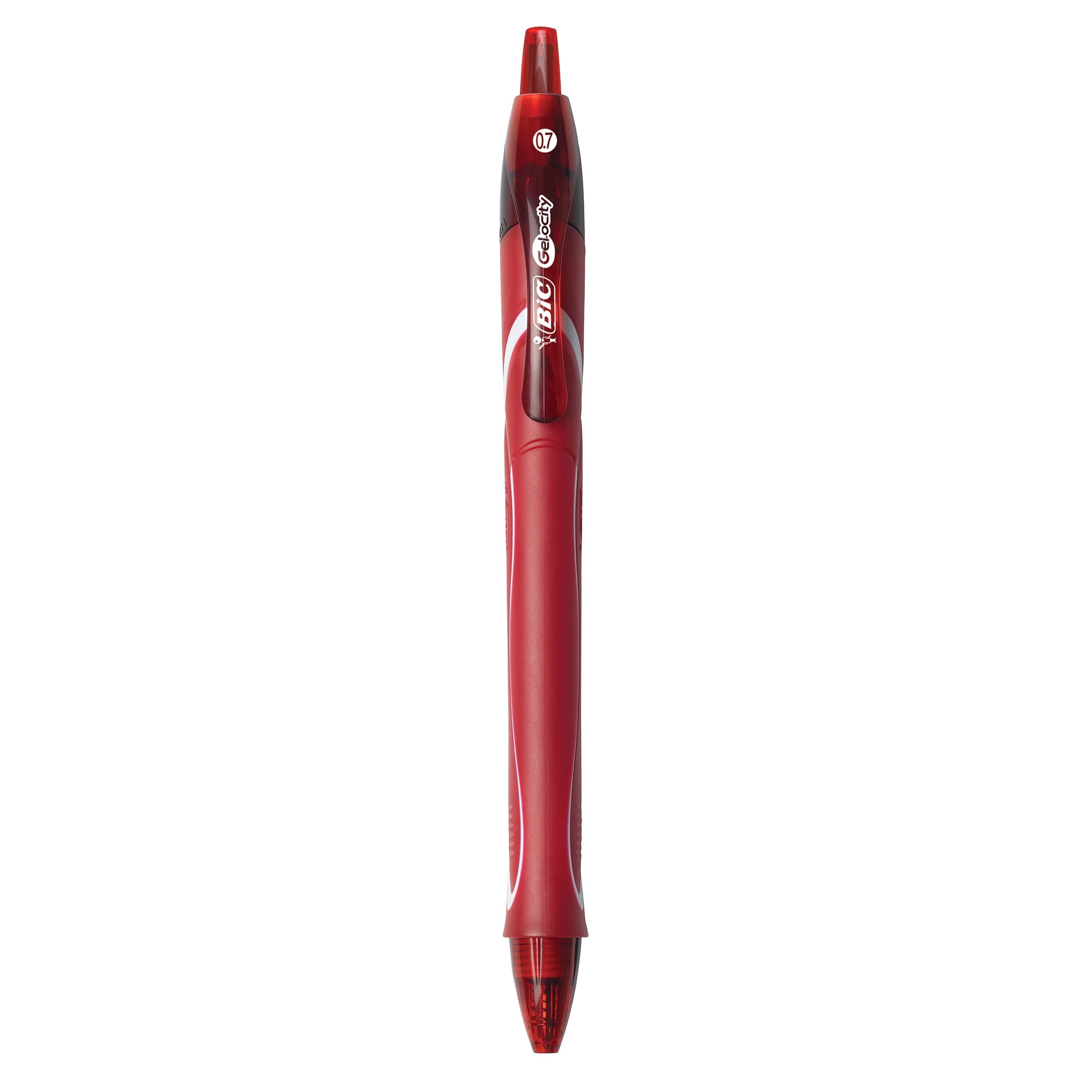 BIC Gel-ocity Retractable Quick Dry Gel Pen, Medium Point, Assorted, 12-Count