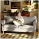 thumbnail image 2 of Simple Hogar Sofá Cama Sillón De 2 Plazas Con 2 Cómodas Almohadas Gris, 2 of 10