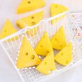 thumbnail image 3 of Cheese Shape Eraser Cute PVC Erasers for Students Fun Classroom Prize School Supply for Kindergarten Party Favors, 3 of 8
