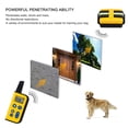 thumbnail image 3 of Rechargeable Remote Dog Training Collar with Auto Voice Control Anti-Barking Function, IPX7 Waterproof, 1800ft Control Range, Black Color, Includes 1 Receiver - 663-1 Pet Behavior Correction Device, 3 of 6